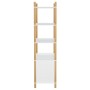 Tall white plywood sideboard 80x40x153 cm by vidaXL, Sideboards - Ref: Foro24-345702, Price: 146,43 €, Discount: %