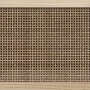 White sideboard made of solid pine wood and natural rattan 60x30x70 cm by vidaXL, Sideboards - Ref: Foro24-345633, Price: 150...