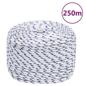 Cuerda de barco polipropileno blanco 6 mm 250 m