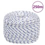 White polypropylene boat rope 6 mm 250 m by vidaXL, Ropes and metal cords - Ref: Foro24-152287, Price: 36,66 €, Discount: %
