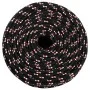 Black 10 mm 100 m polypropylene boat rope by vidaXL, Ropes and metal cords - Ref: Foro24-152349, Price: 38,84 €, Discount: %