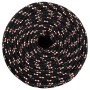 Polypropylen-Bootsleine schwarz 10 mm 100 m von vidaXL, Seile und Metallschnüre - Ref: Foro24-152349, Preis: 35,95 €, Rabatt: %