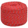 Rotes Polypropylen-Bootsseil 6 mm 50 m von vidaXL, Seile und Metallschnüre - Ref: Foro24-152391, Preis: 13,71 €, Rabatt: %
