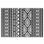 Alfombra de exterior PP negra 160x230 cm