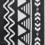 Alfombra de exterior ARAKIL negra 190x290 cm PP
