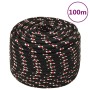 Black polypropylene boat rope 14 mm 100 m by vidaXL, Ropes and metal cords - Ref: Foro24-152358, Price: 61,95 €, Discount: %