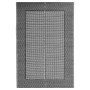 Alfombra de exterior ARAKIL negra 140x200 cm PP