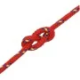 Red polypropylene boat rope 4 mm 100 m by vidaXL, Ropes and metal cords - Ref: Foro24-152382, Price: 14,24 €, Discount: %