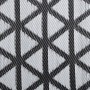Alfombra de exterior ARAKIL negra 80x250 cm PP
