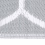 Alfombra de exterior ARAKIL gris 140x200 cm PP