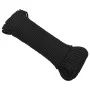 Intensiv schwarzes Polypropylen-Bootsseil 3 mm 50 m von vidaXL, Seile und Metallschnüre - Ref: Foro24-152482, Preis: 10,82 €,...