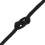 Intensiv schwarzes Polypropylen-Bootsseil 3 mm 50 m von vidaXL, Seile und Metallschnüre - Ref: Foro24-152482, Preis: 10,82 €,...