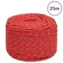 Rotes Polypropylen-Bootsseil 10 mm 25 m von vidaXL, Seile und Metallschnüre - Ref: Foro24-152400, Preis: 16,11 €, Rabatt: %