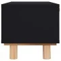 Mesa de centro madera contrachapada y de pino negro 80x40x30 cm de vidaXL, Mesas de centro - Ref: Foro24-345619, Precio: 98,3...