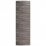 Alfombra de exterior PP ARAKIL marrón 80x250 cm
