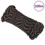 Black polypropylene boat rope 3 mm 100 m by vidaXL, Ropes and metal cords - Ref: Foro24-152324, Price: 13,03 €, Discount: %