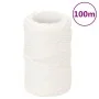 Intense white polypropylene boat rope 2 mm 100 m by vidaXL, Ropes and metal cords - Ref: Foro24-152531, Price: 12,02 €, Disco...