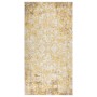Alfombra de exterior tejido plano amarilla 80x150 cm