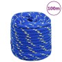 Blue polypropylene boat rope 18 mm 100 m by vidaXL, Ropes and metal cords - Ref: Foro24-152472, Price: 94,67 €, Discount: %