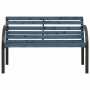 Banco de jardín para niños de madera de abeto chino gris 81 cm