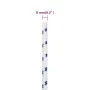 Weißes Polypropylen-Bootsseil 8 mm 25 m von vidaXL, Seile und Metallschnüre - Ref: Foro24-152289, Preis: 12,77 €, Rabatt: %