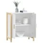 Aparador de madera contrachapada blanco 62x38x70 cm de vidaXL, Aparadores - Ref: Foro24-345669, Precio: 78,23 €, Descuento: %