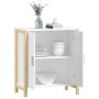 Weißes Sperrholz-Sideboard 62x38x70 cm von vidaXL, Sideboards - Ref: Foro24-345669, Preis: 79,21 €, Rabatt: %
