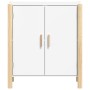 Aparador de madera contrachapada blanco 62x38x70 cm de vidaXL, Aparadores - Ref: Foro24-345669, Precio: 73,13 €, Descuento: %