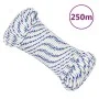 White polypropylene boat rope 5 mm 250 m by vidaXL, Ropes and metal cords - Ref: Foro24-152282, Price: 27,98 €, Discount: %