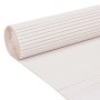 Valla de jardín de doble cara blanco 110x300 cm