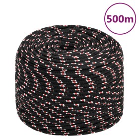 Black polypropylene boat rope 10 mm 500 m by vidaXL, Ropes and metal cords - Ref: Foro24-152351, Price: 139,16 €, Discount: %