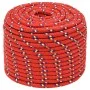 Red polypropylene boat rope 14 mm 100 m by vidaXL, Ropes and metal cords - Ref: Foro24-152411, Price: 61,29 €, Discount: %