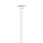 Intense white polypropylene boat rope 2 mm 250 m by vidaXL, Ropes and metal cords - Ref: Foro24-152532, Price: 16,48 €, Disco...