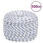 Cuerda de barco polipropileno blanco 10 mm 500 m de vidaXL, Sogas y cuerdas metálicas - Ref: Foro24-152298, Precio: 141,95 €,...