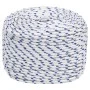Cuerda de barco polipropileno blanco 10 mm 500 m de vidaXL, Sogas y cuerdas metálicas - Ref: Foro24-152298, Precio: 141,95 €,...