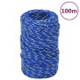 Blue 2 mm 100 m polypropylene boat rope by vidaXL, Ropes and metal cords - Ref: Foro24-152425, Price: 11,80 €, Discount: %