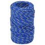 Blue 2 mm 100 m polypropylene boat rope by vidaXL, Ropes and metal cords - Ref: Foro24-152425, Price: 11,80 €, Discount: %