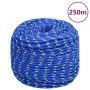 Polypropylen-Bootsleine blau 6 mm 250 m von vidaXL, Seile und Metallschnüre - Ref: Foro24-152446, Preis: 39,52 €, Rabatt: %