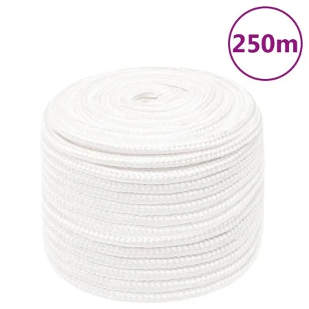 Intense white polypropylene boat rope 12 mm 250 m by vidaXL, Ropes and metal cords - Ref: Foro24-152567, Price: 115,60 €, Dis...