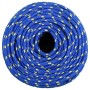 Blaues Polypropylen-Bootsseil 10 mm 100 m von vidaXL, Seile und Metallschnüre - Ref: Foro24-152455, Preis: 35,95 €, Rabatt: %