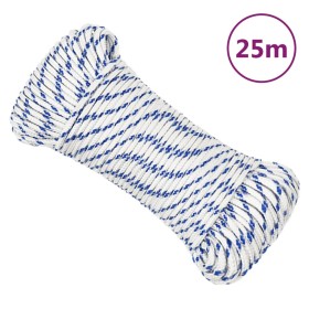 Cuerda de barco polipropileno blanco 5 mm 25 m