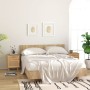Bedside tables 2 pcs solid pine wood brown natural rattan by vidaXL, Nightstands - Ref: Foro24-345611, Price: 154,01 €, Disco...