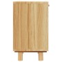 Bedside tables 2 pcs solid pine wood brown natural rattan by vidaXL, Nightstands - Ref: Foro24-345611, Price: 154,01 €, Disco...