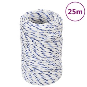 Cuerda de barco polipropileno blanco 2 mm 25 m de vidaXL, Sogas y cuerdas metálicas - Ref: Foro24-152264, Precio: 8,98 €, Des...