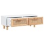 Couchtisch aus Sperrholz und Weißkiefer, 80 x 40 x 30 cm von vidaXL, Couchtisch - Ref: Foro24-345621, Preis: 95,05 €, Rabatt: %