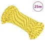 Yellow polypropylene boat rope 3 mm 25 m by vidaXL, Ropes and metal cords - Ref: Foro24-152587, Price: 9,20 €, Discount: %