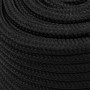 Polypropylen-Bootsleine tiefschwarz 16 mm 250 m von vidaXL, Seile und Metallschnüre - Ref: Foro24-152522, Preis: 203,20 €, Ra...