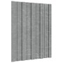 Panel para tejado acero galvanizado plata 36 unidades 60x45 cm