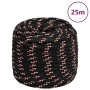 Cuerda de barco polipropileno negra 18 mm 25 m de vidaXL, Sogas y cuerdas metálicas - Ref: Foro24-152364, Precio: 33,47 €, De...