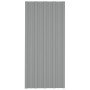 Panel para tejado acero galvanizado gris 36 unidades 100x45 cm en Techo | Comprar online en Foro24